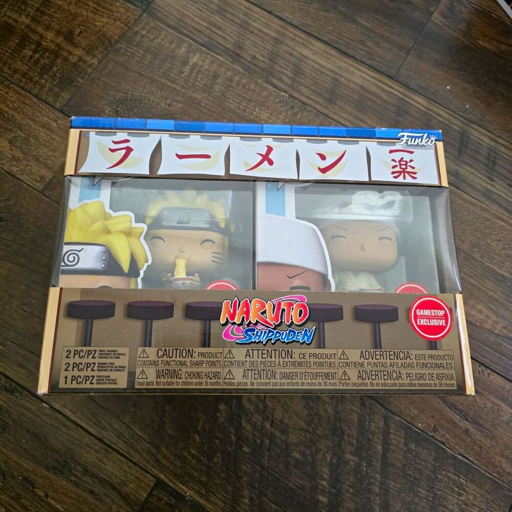 Funko Naruto Shippuden: Naruto Uzumaki (GameStop Exclusive) 2-Pack Vinyl Set